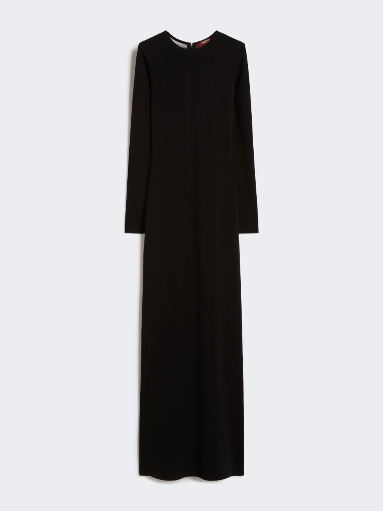 Viscose yarn dress - BLACK - Max Mara