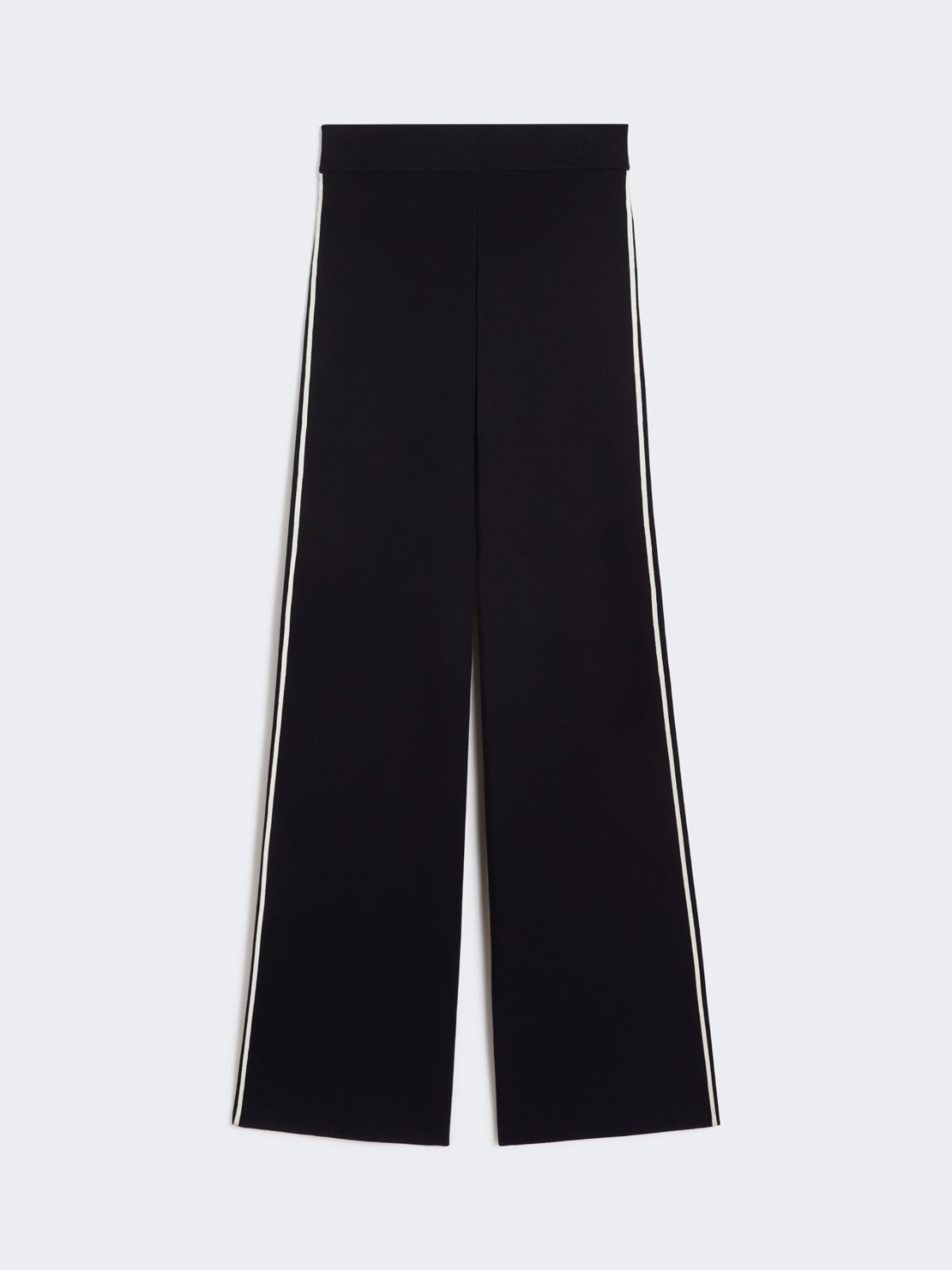 Stretch viscose trousers - NAVY - Max Mara - 9