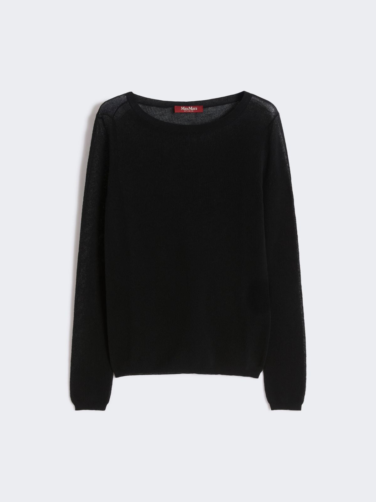 Maglia aderente in misto cotone - NERO - 4