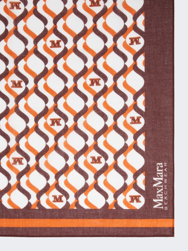 Foulard in mussola fantasia - CORALLO - Max Mara - 2