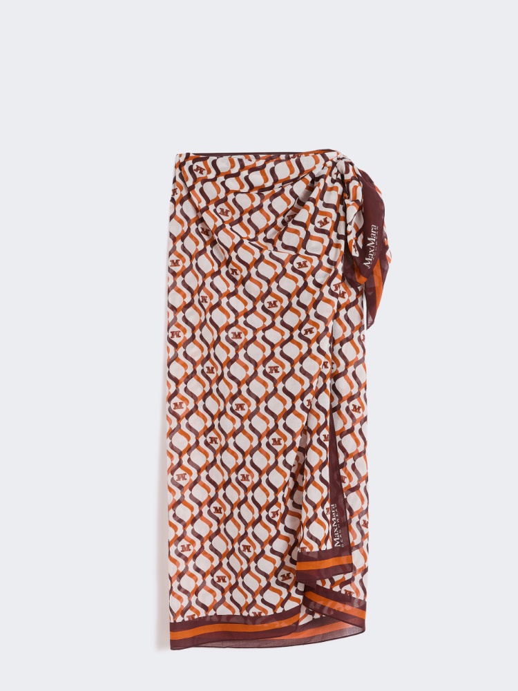 Foulard in mussola fantasia - CORALLO - Max Mara
