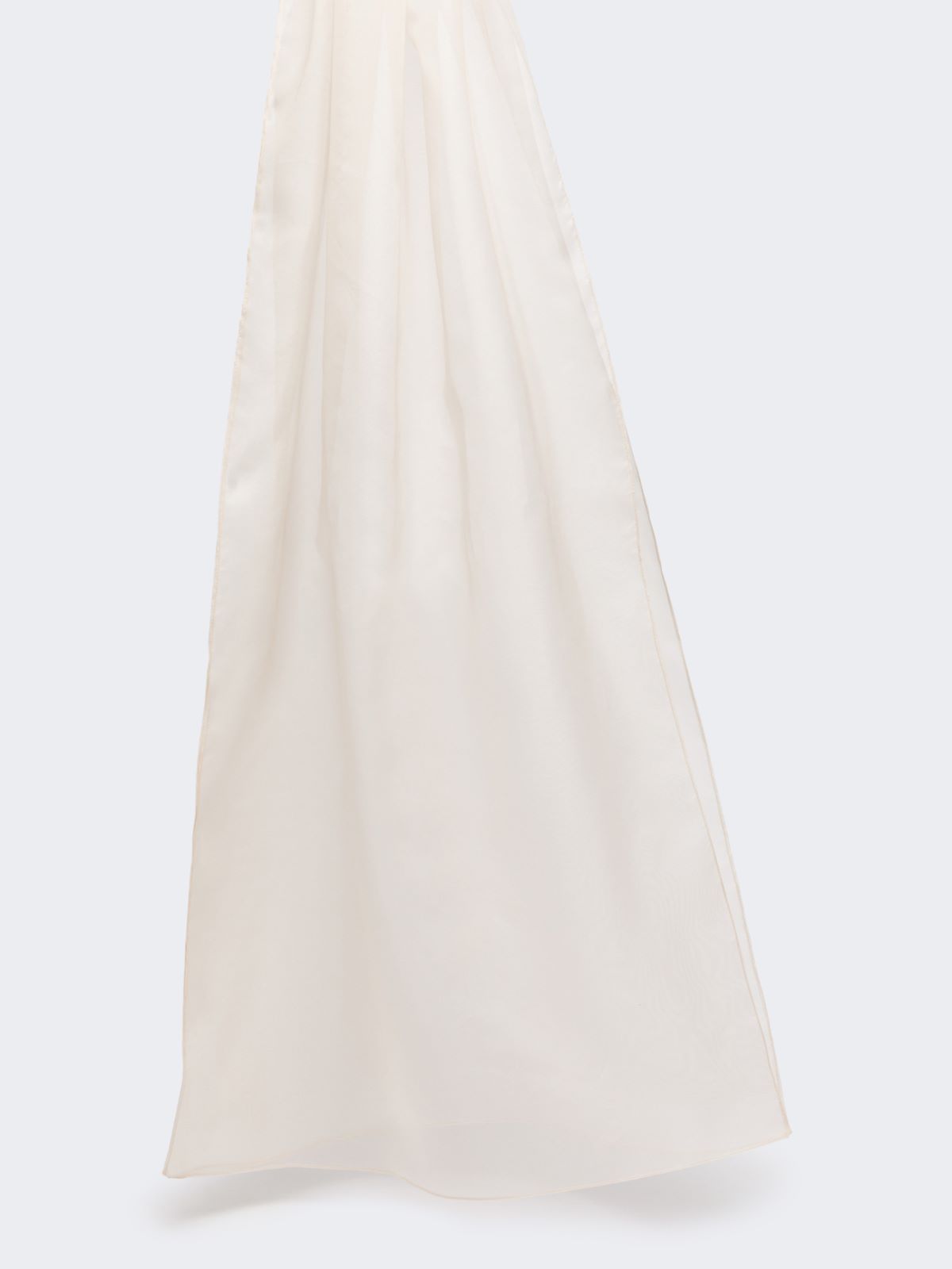 Étole en organza de soie - POUDRE - Max Mara
