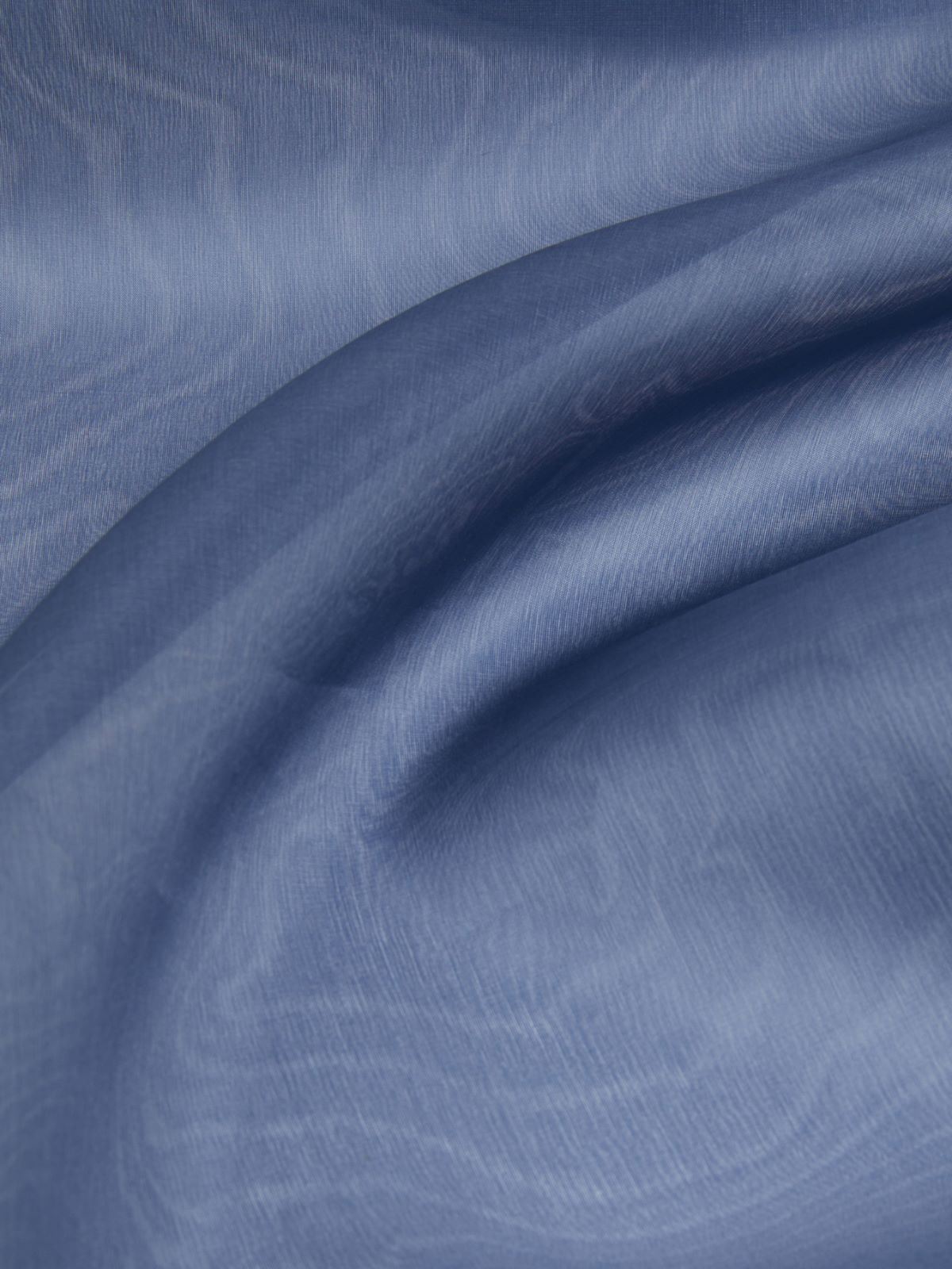 Étole en organza de soie - GRIS BLEU - Max Mara - 3