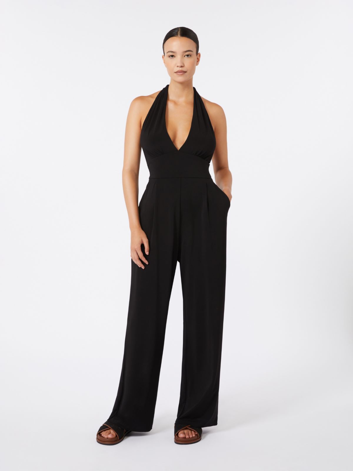 Combinaison en jersey stretch - NOIR