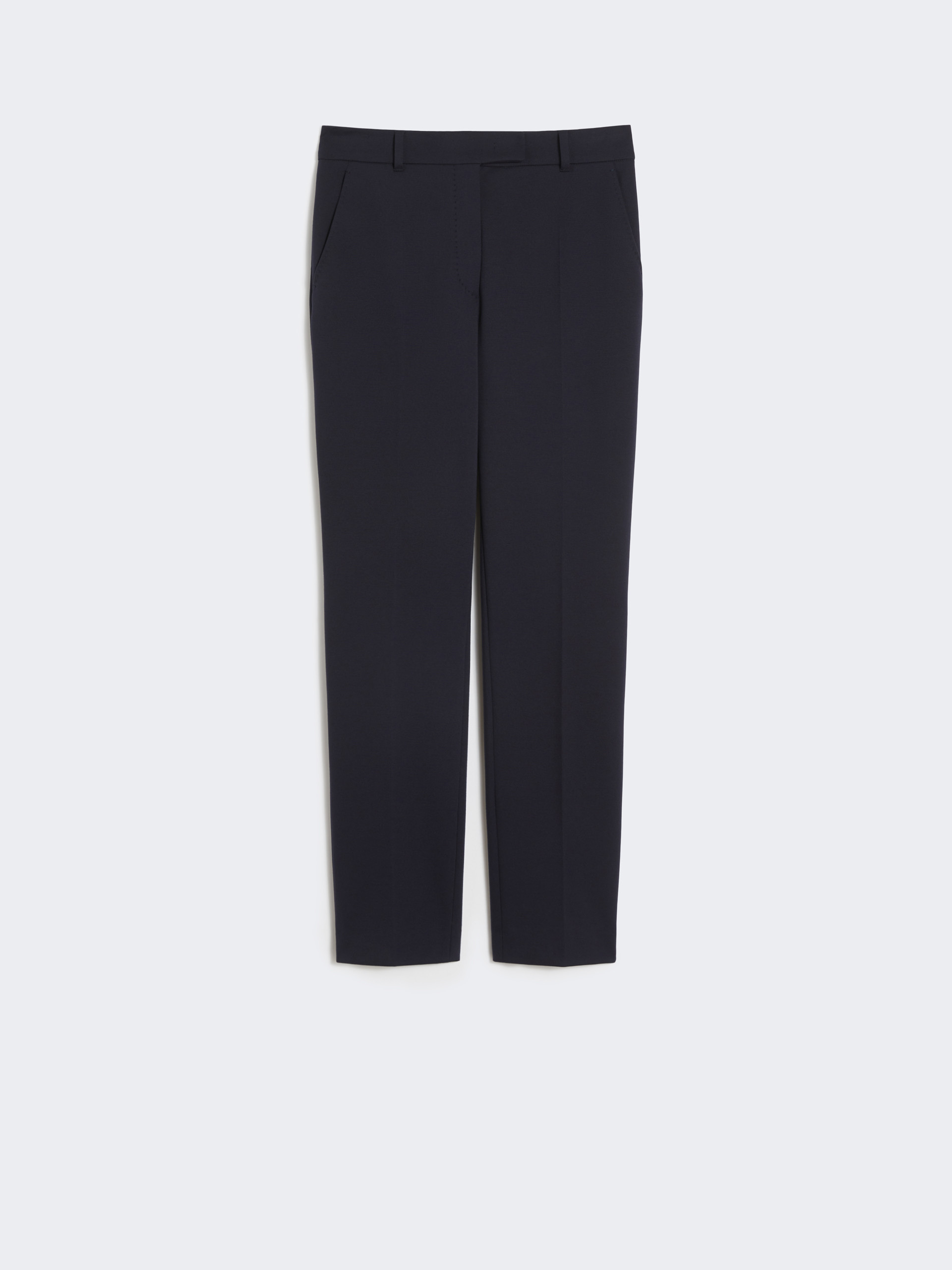 Jersey trousers - NAVY - Max Mara - 5
