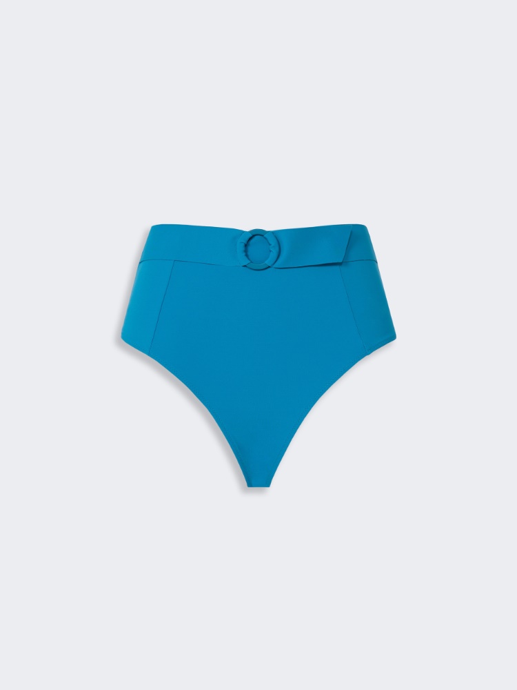Culotte de tejido técnico mate - TURQUESA - Max Mara - 5