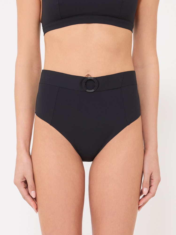 Culotte en tissu technique mat - NOIR - 2