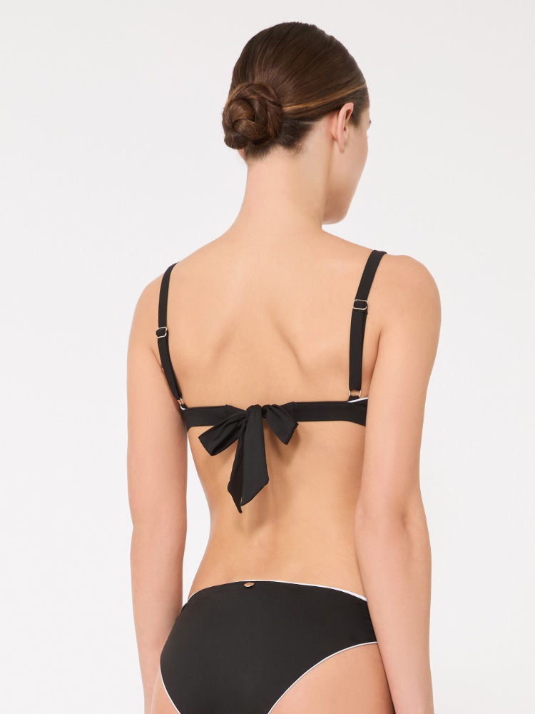 Soutien-gorge de maillot réversible en jersey double - NOIR - 3