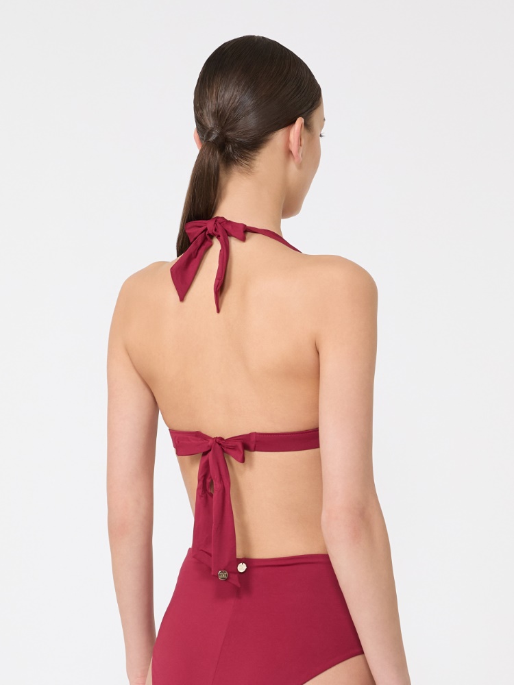 Reggiseno a vela in jersey - GERANIO - 3