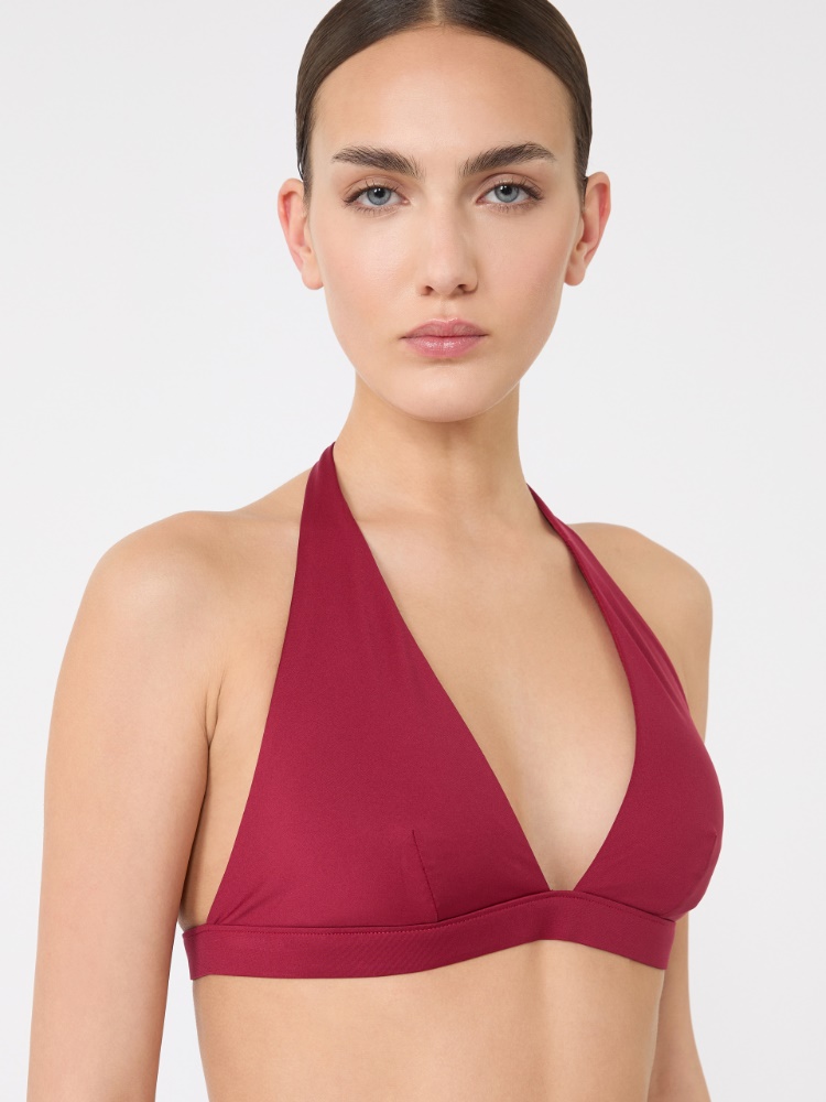 Reggiseno a vela in jersey - GERANIO - 4