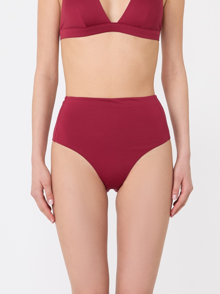 Bikinislip aus Jersey mit hohem Bund