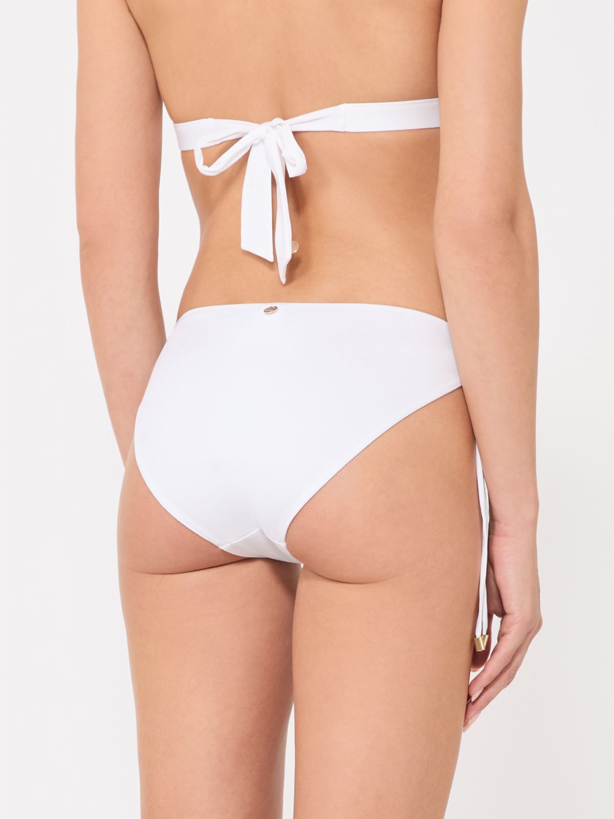 Braguita de bikini de punto de nailon - BLANCO - Max Mara - 3