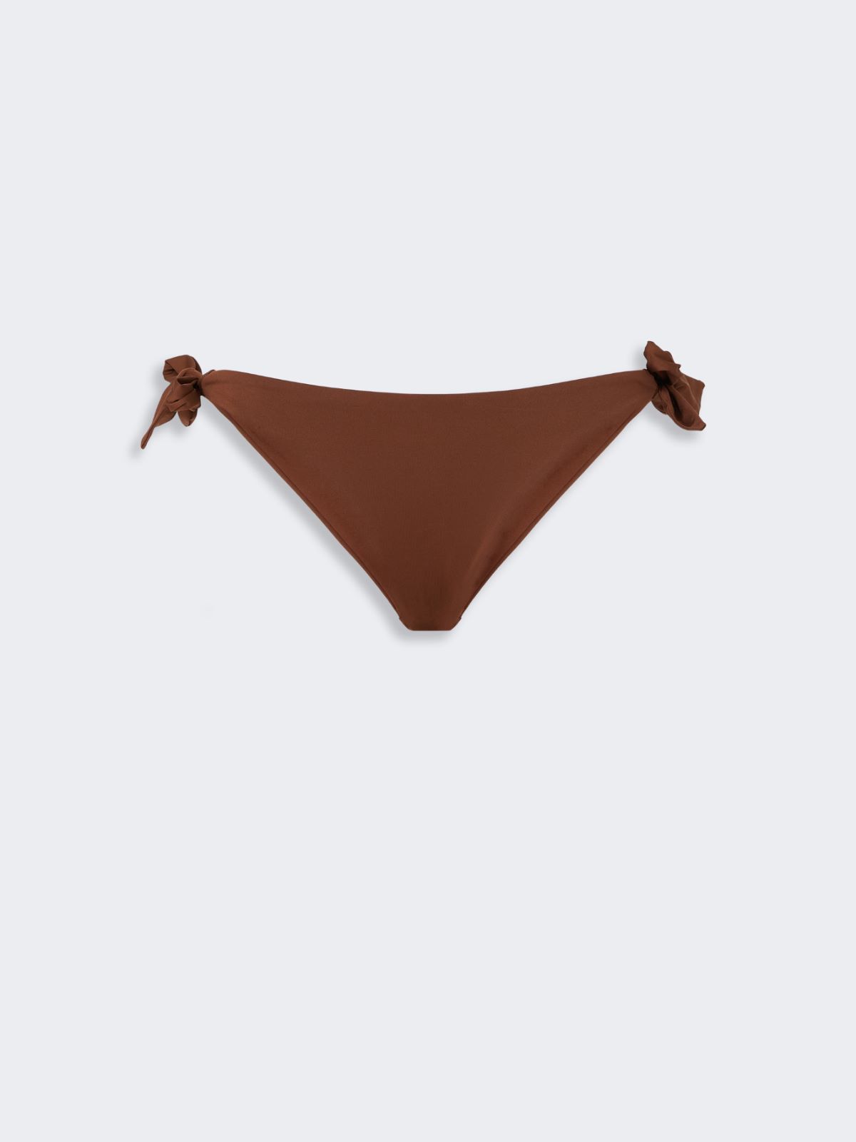 Solid-coloured Lycra® swim briefs - CHOCOLATE - Max Mara - 5