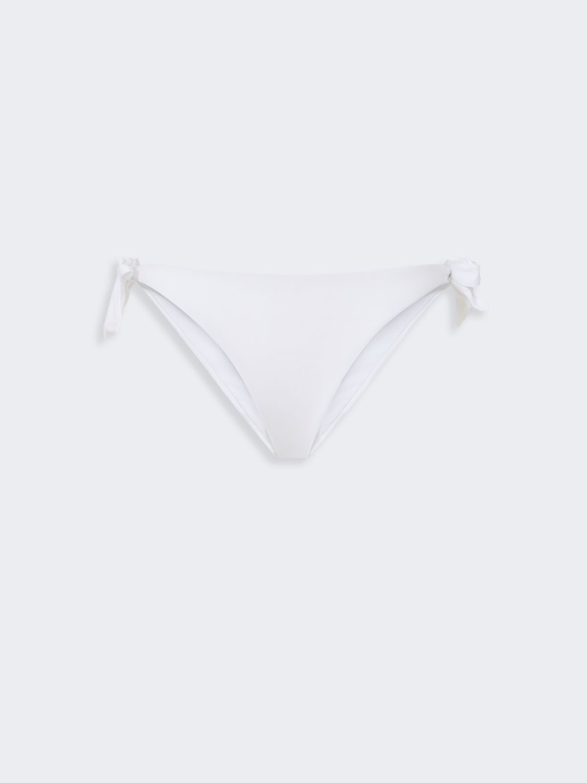 Braguita de bikini de Lycra® de color liso - BLANCO - Max Mara - 5