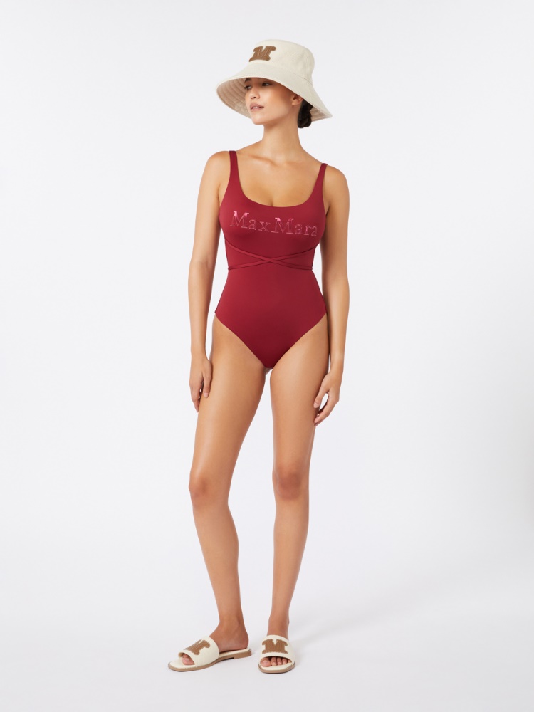 Costume intero in jersey con logo - GERANIO - Max Mara - 1