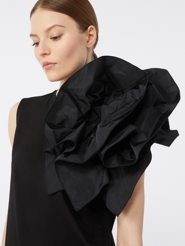 Cotton jersey T-shirt - BLACK - Max Mara - 4