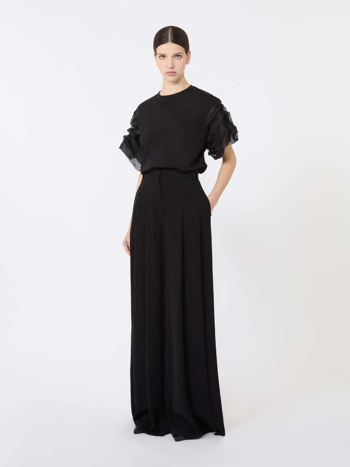 Jersey T-shirt - BLACK