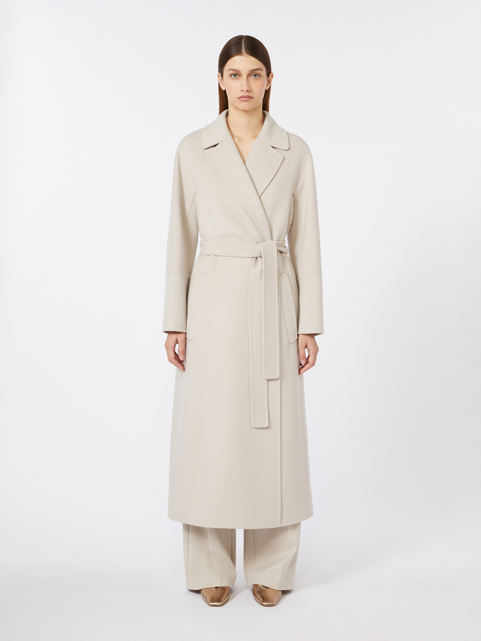 Manteau peignoir en laine - SABLE - Max Mara - 2