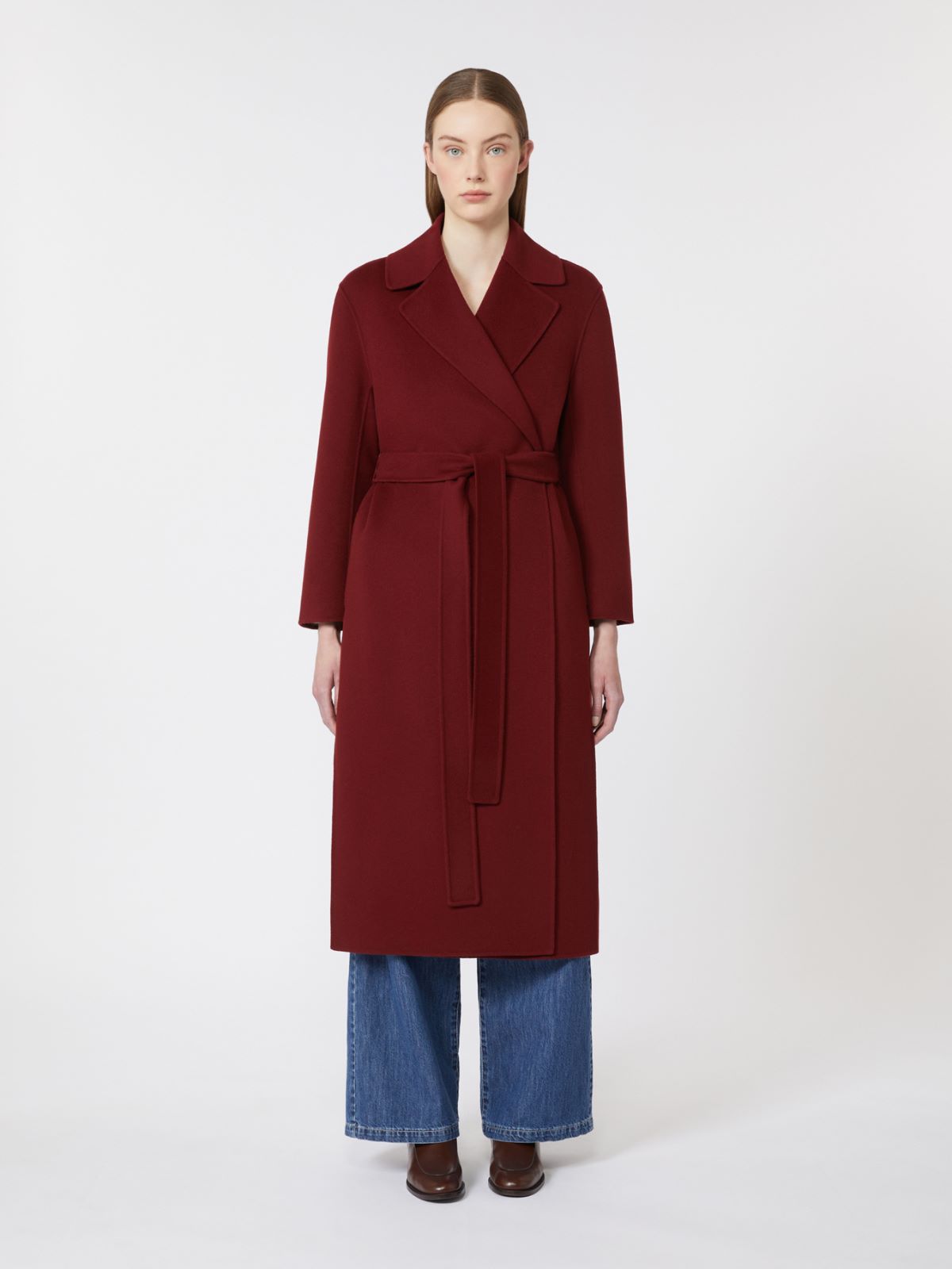 Wool robe coat - RASPBERRY - Max Mara - 4