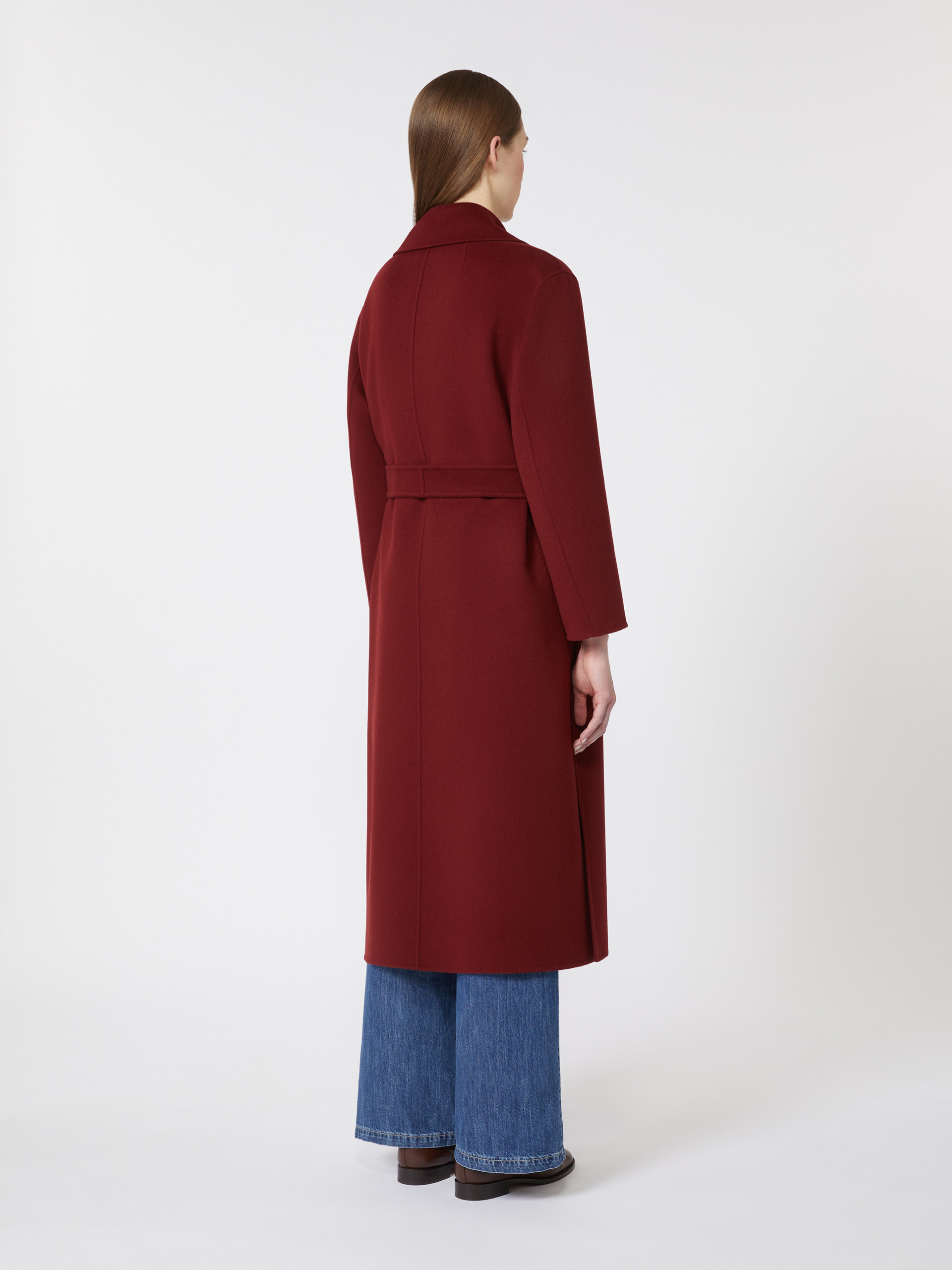Wool robe coat - RASPBERRY - Max Mara - 3