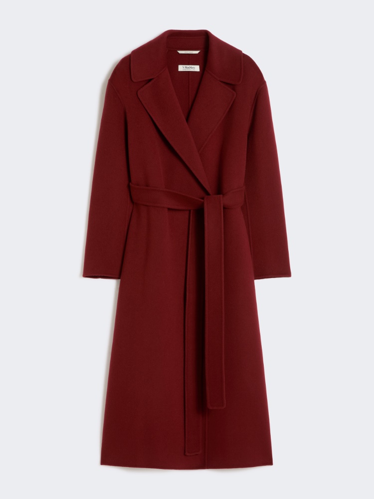 Wool robe coat - RASPBERRY - Max Mara