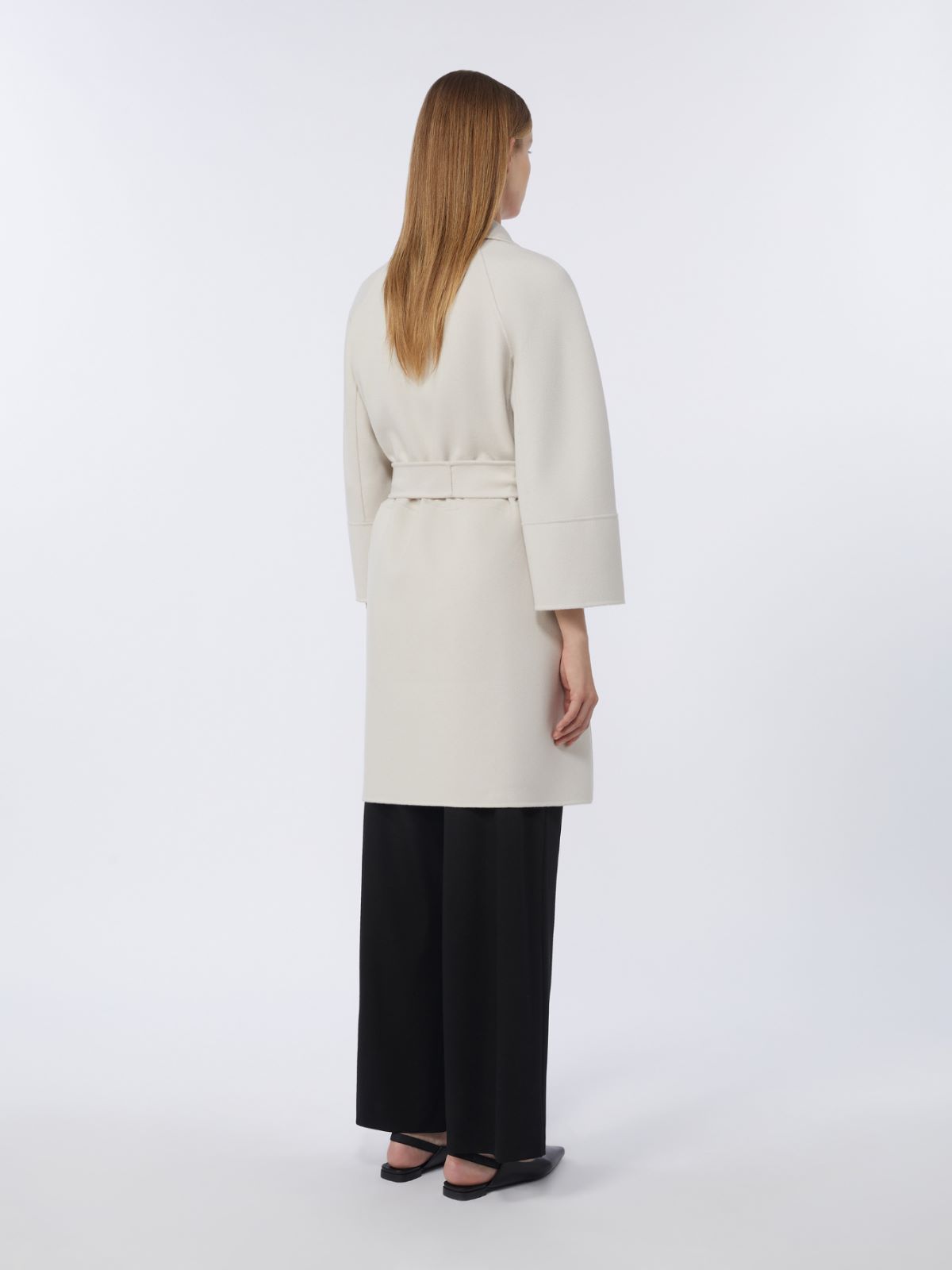 Short wool coat - IVORY - Max Mara - 4
