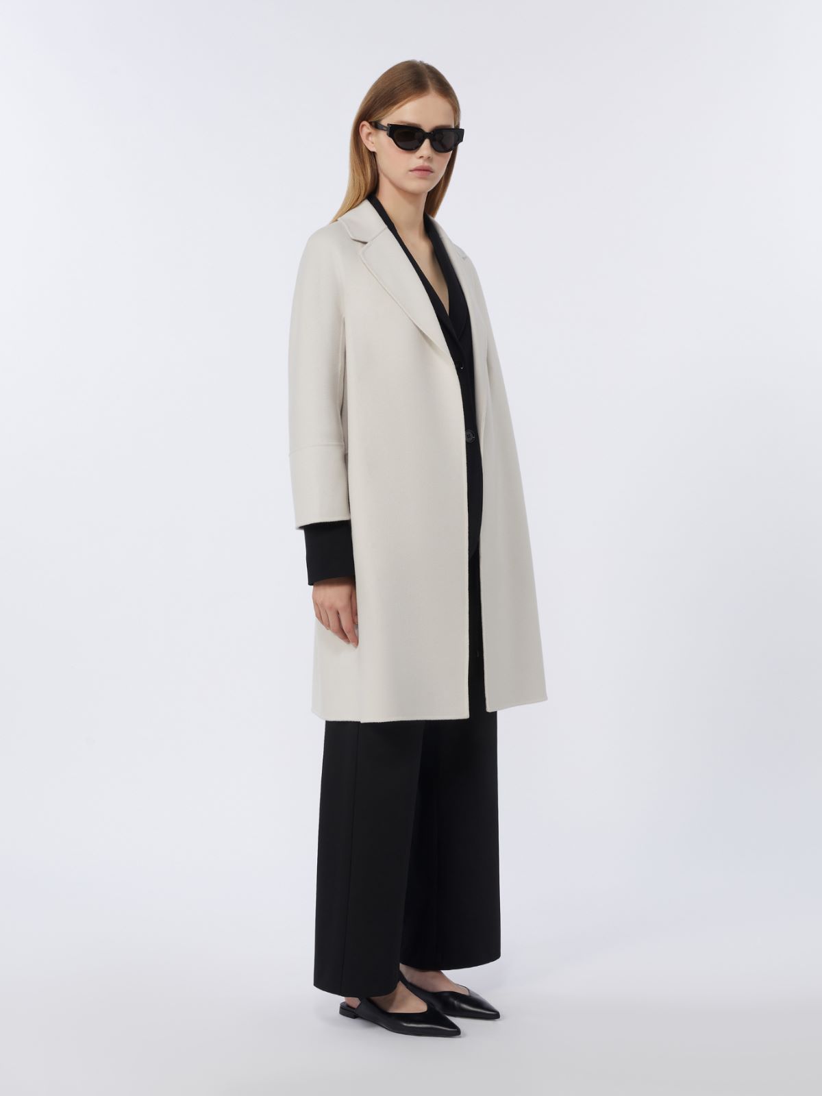 Short wool coat - IVORY - Max Mara