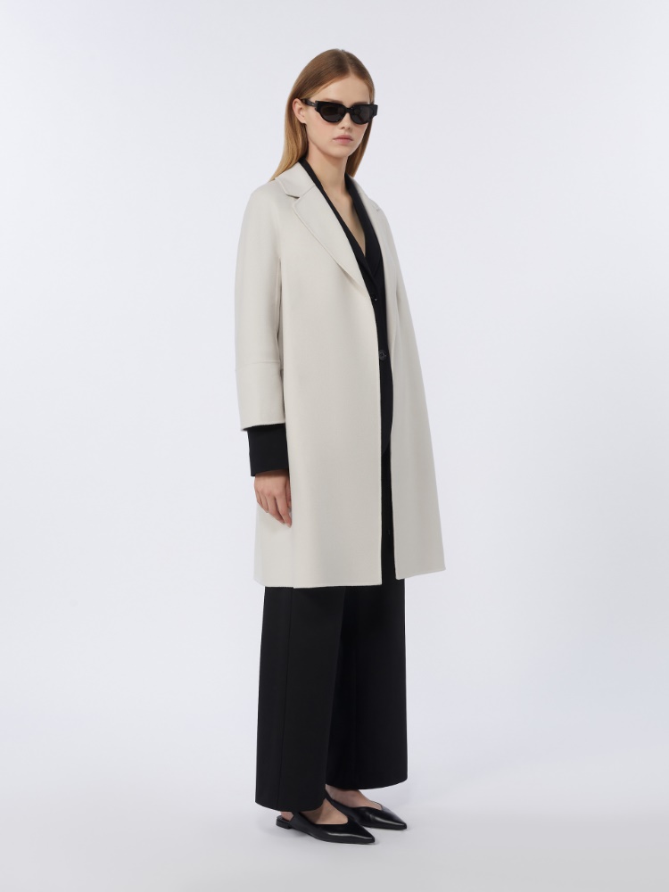 Short wool coat - IVORY - Max Mara