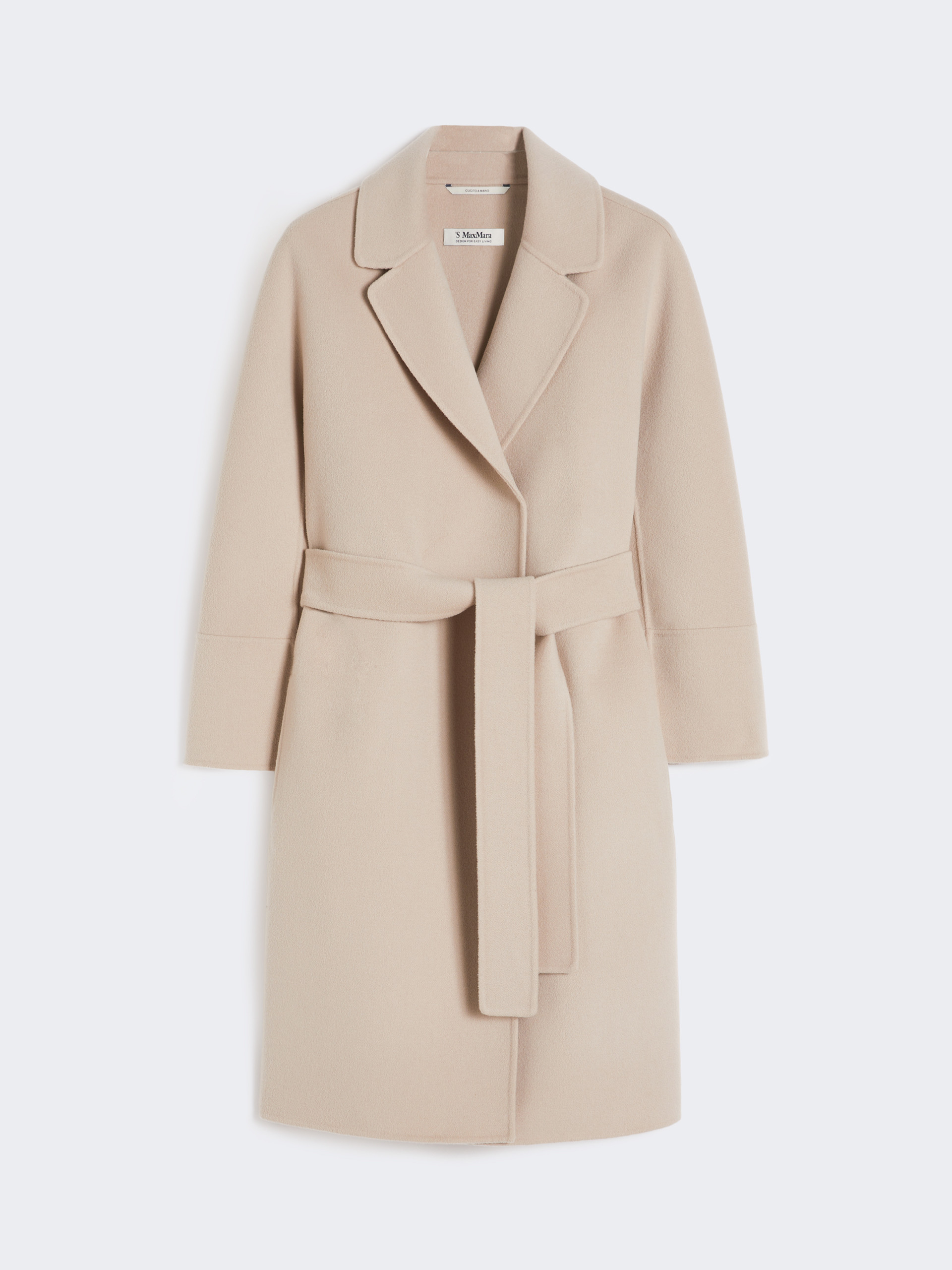 Short wool coat - BEIGE PINK - Max Mara - 4