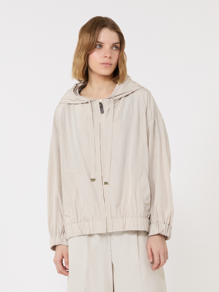 Short water-repellent taffeta jacket - SAND - Max Mara - 2