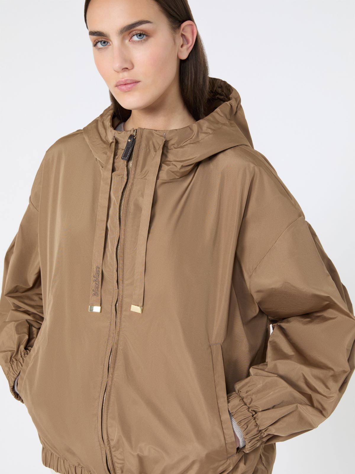 [더 큐브] 티 폴리 윈드브레이커 - CAMEL - Max Mara - 4