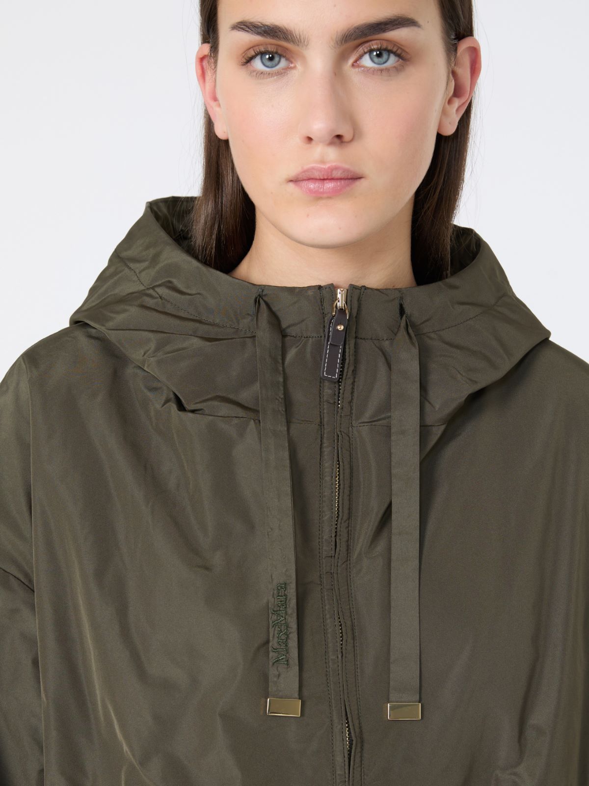 [더 큐브] 티 폴리 윈드브레이커 - GREEN - Max Mara - 4