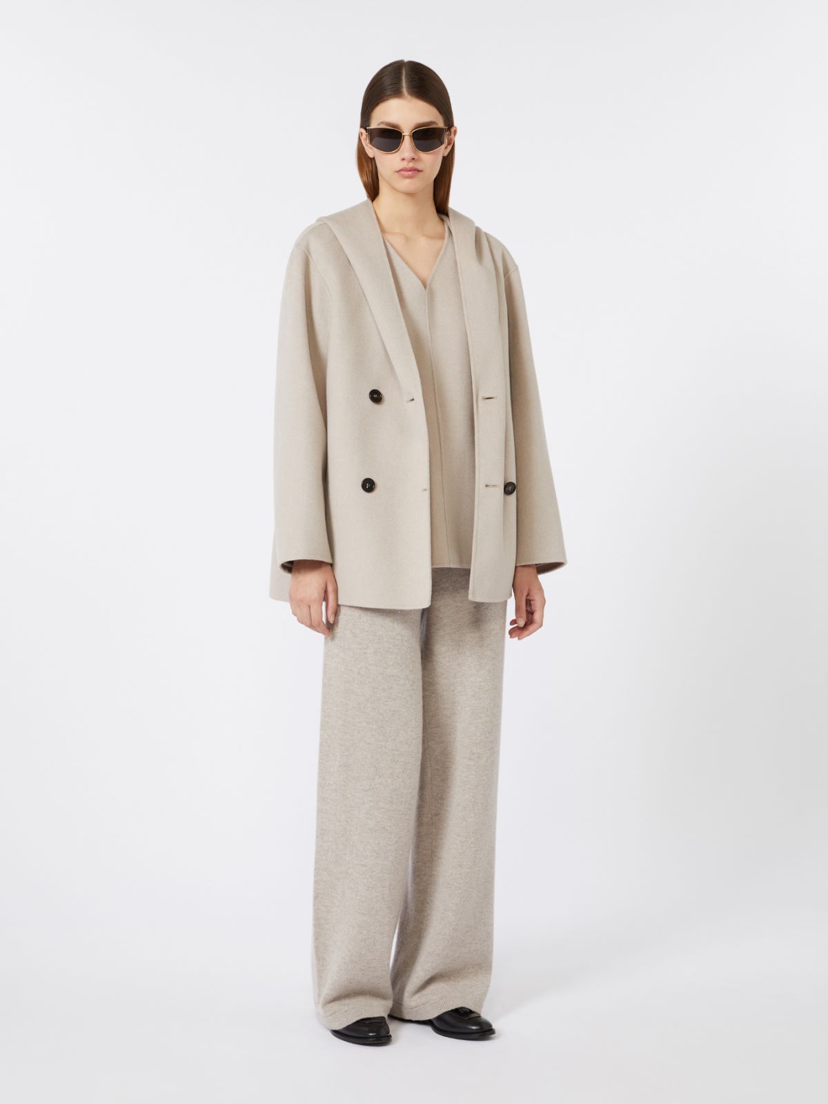 카롤라 버진울 자켓 - BEIGE