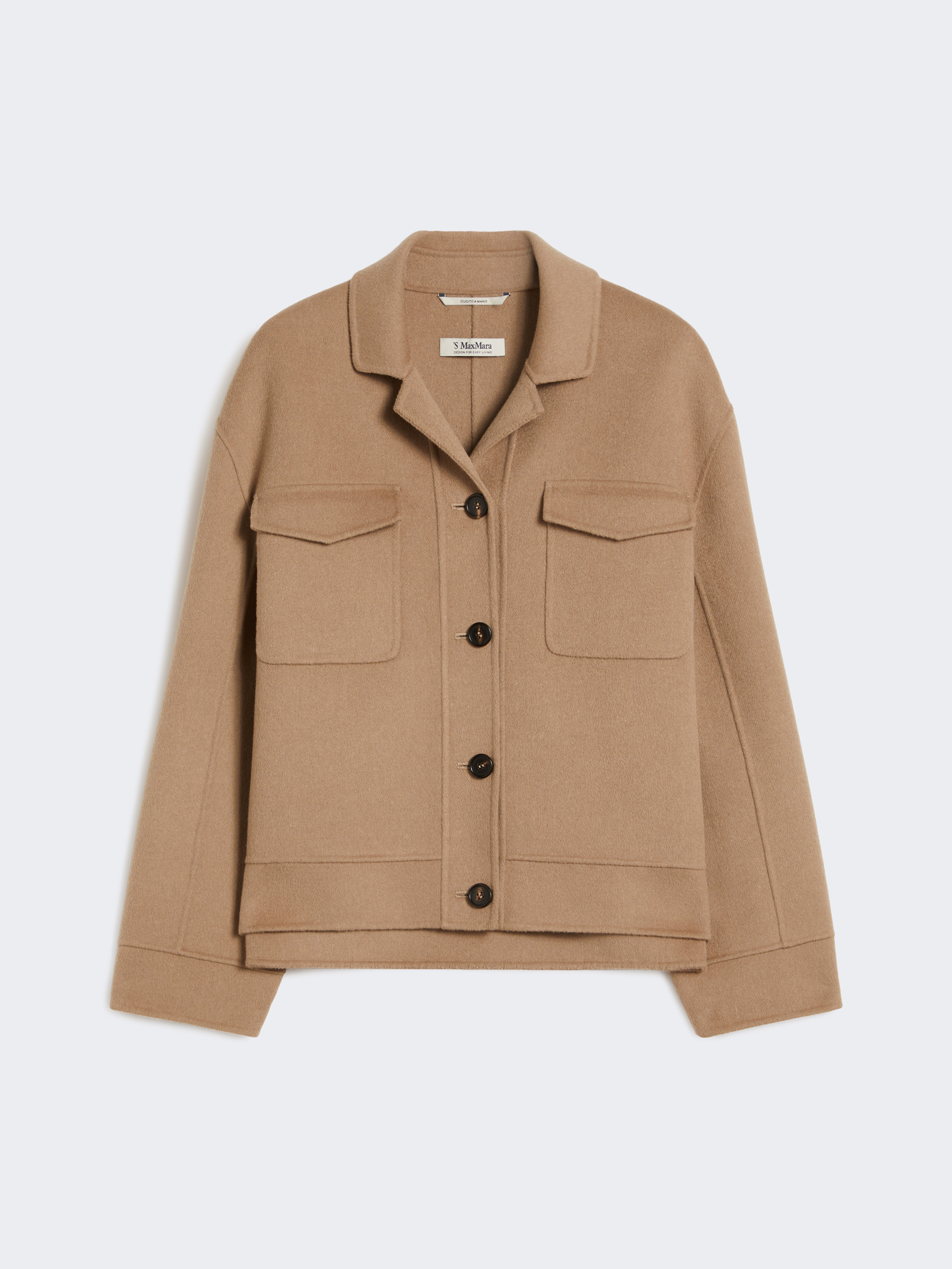Short wool jacket - HAZELNUT BROWN - Max Mara - 5