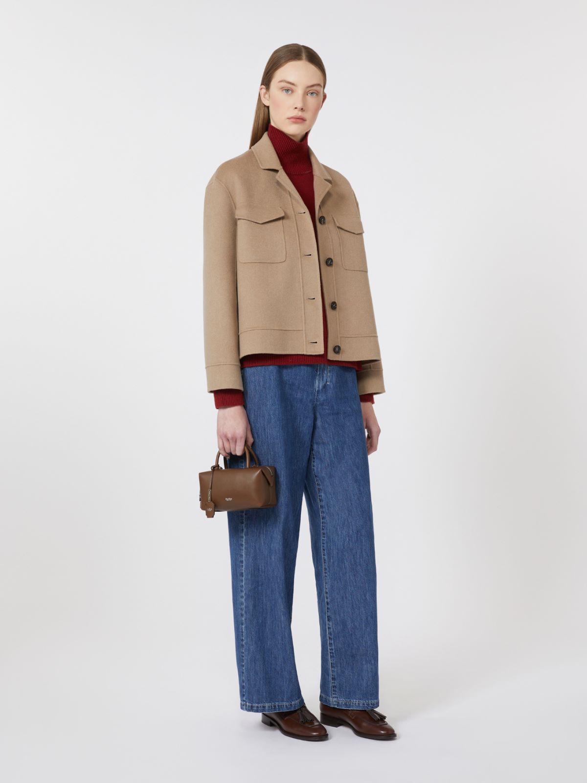 Short wool jacket - HAZELNUT BROWN - Max Mara - 5