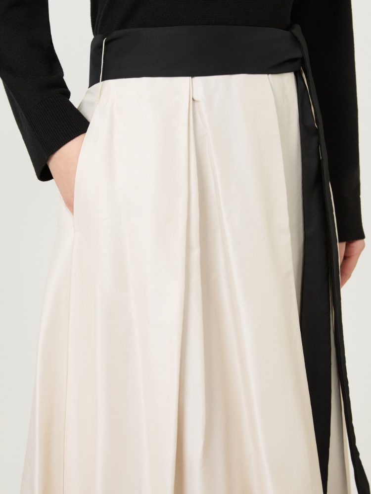 바스키 코튼 스커트 - NATURAL - Max Mara - 4