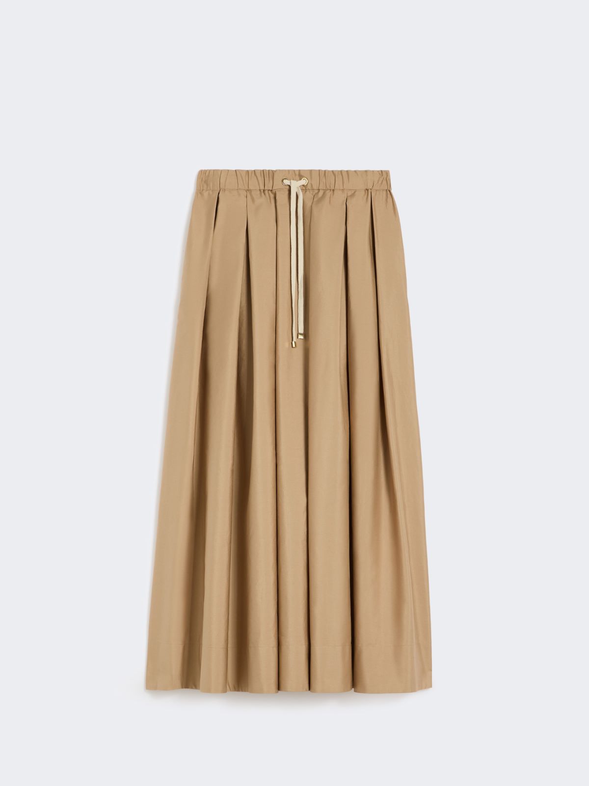 Cotton poplin skirt - DESERT - Max Mara - 9