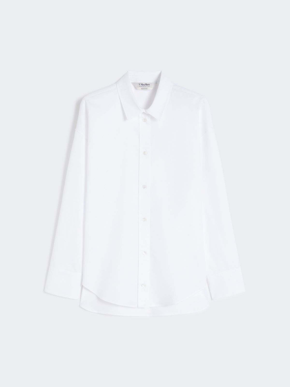 Cotton Oxford shirt - WHITE - Max Mara - 8