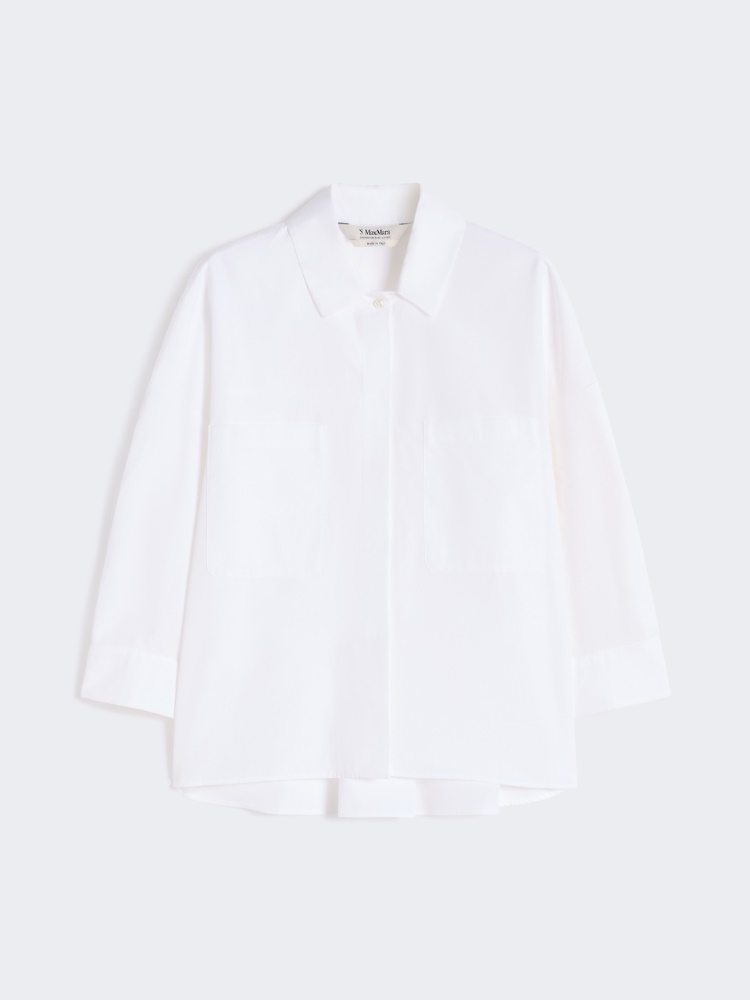 안첼라 코튼 셔츠 - WHITE - 4