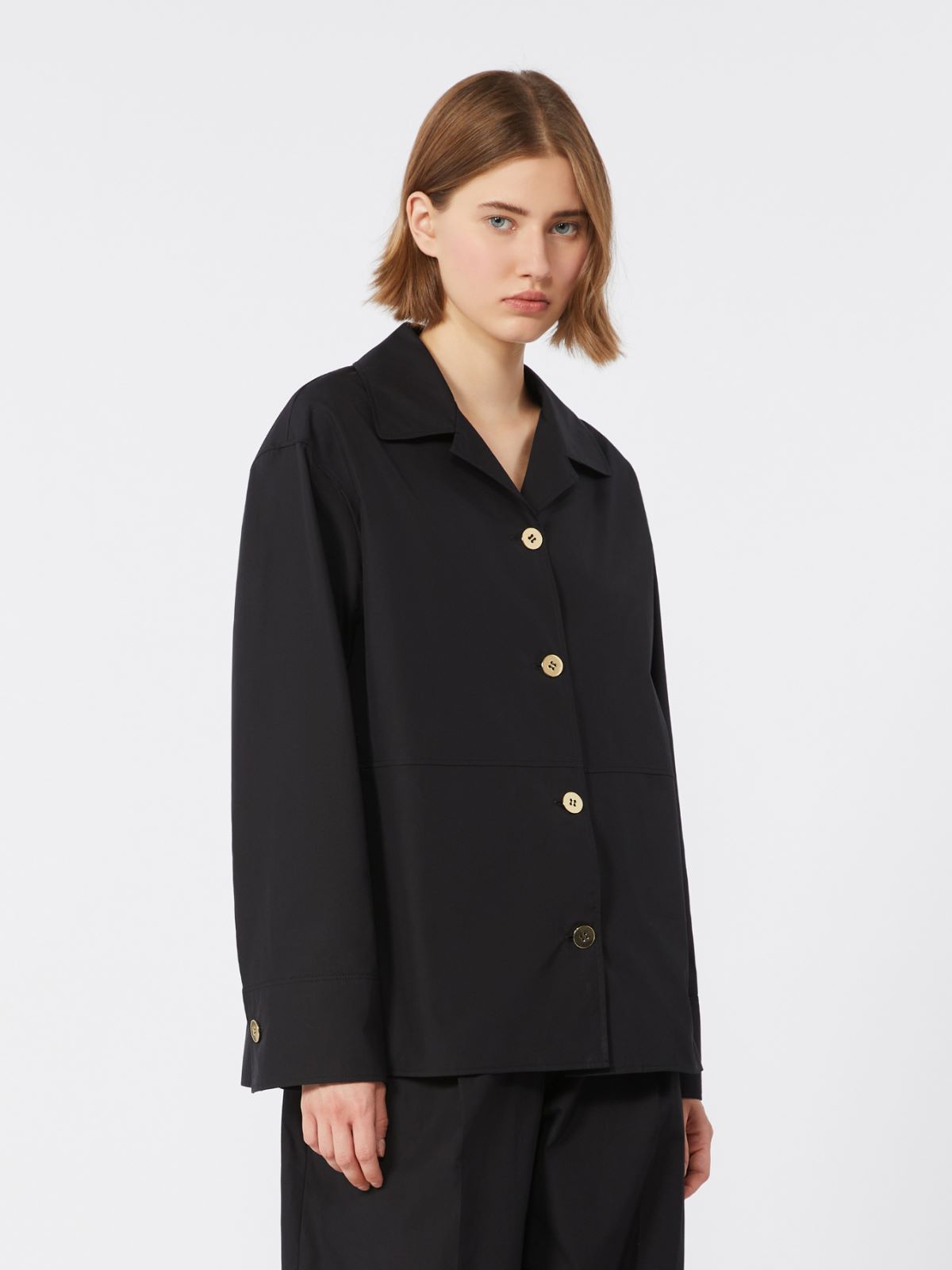 Poplin shirt - BLACK - Max Mara - 2