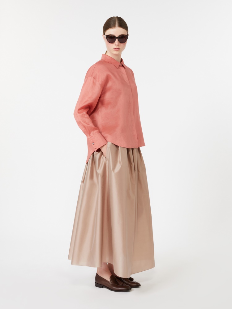 아브라초 라미 셔츠 - ORANGE - 1