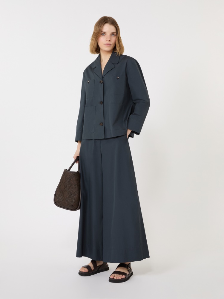 Poplin Saharan shirt - ULTRAMARINE - Max Mara