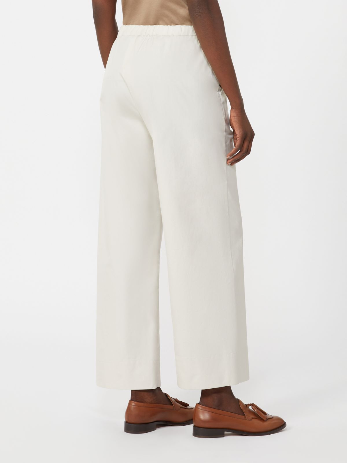 Hose aus Baumwolle mit Kordelzug - EIS - Max Mara - 8