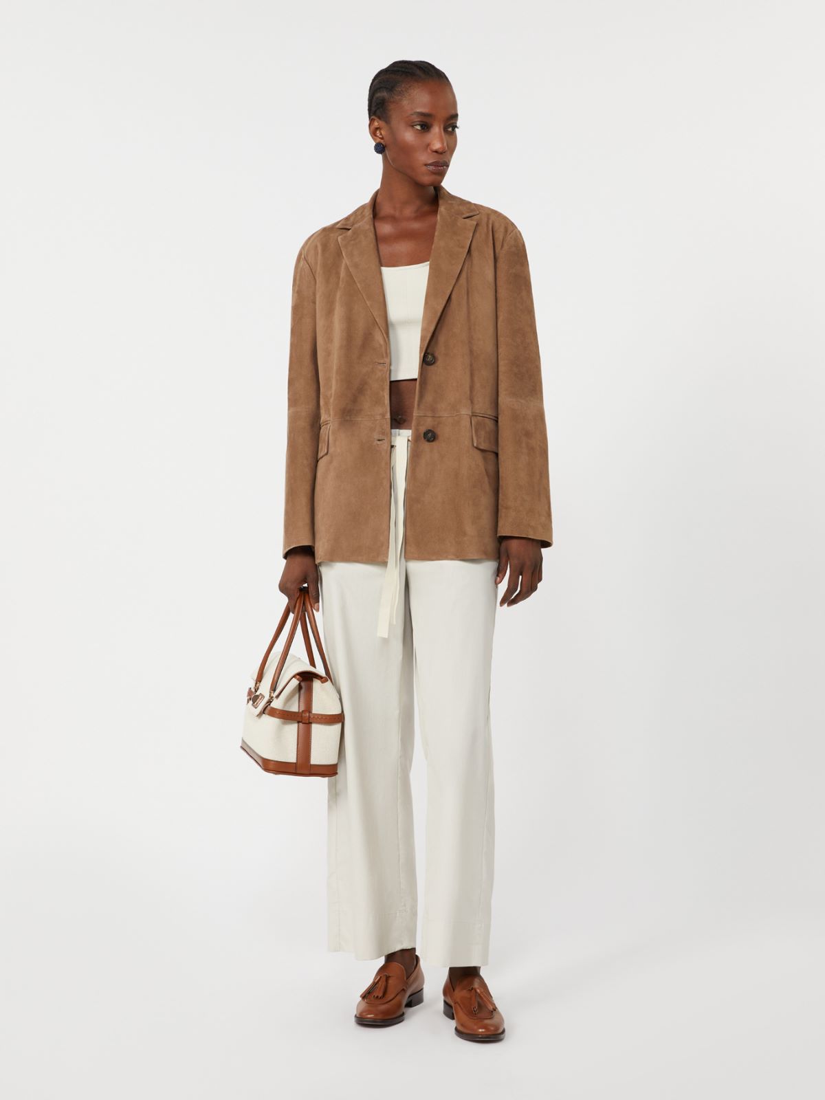 Hose aus Baumwolle mit Kordelzug - EIS - Max Mara - 8