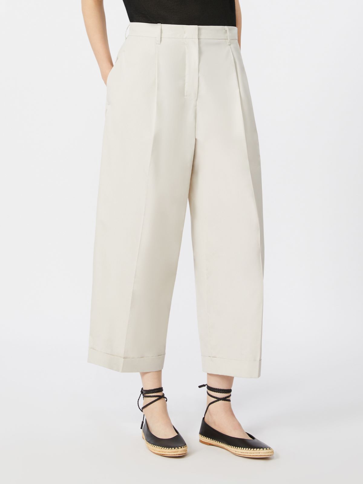 Hose aus Baumwollpopeline - EIS - Max Mara - 8