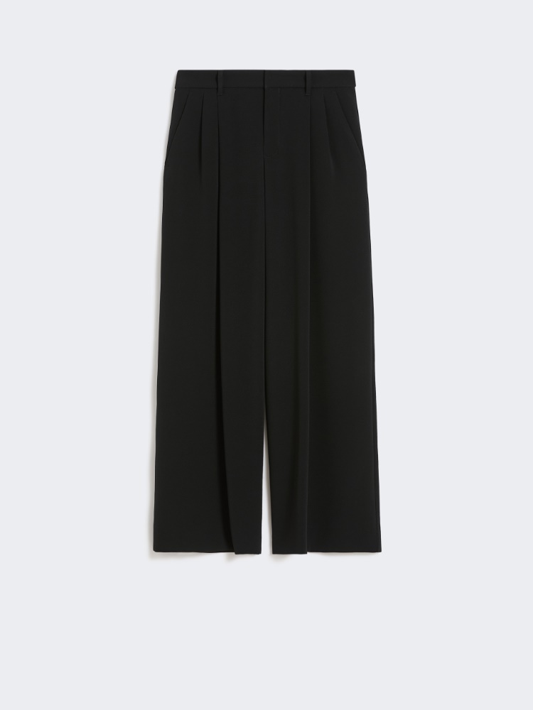 도나타 트리아세테이트 팬츠 - BLACK - Max Mara - 4