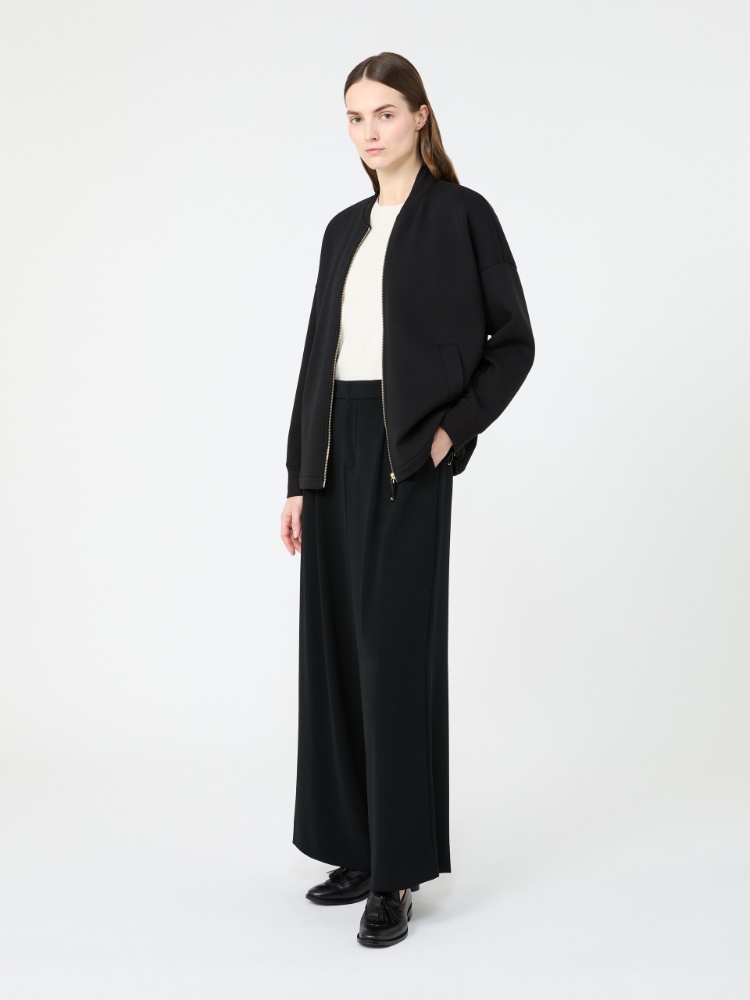 도나타 트리아세테이트 팬츠 - BLACK - Max Mara - 1