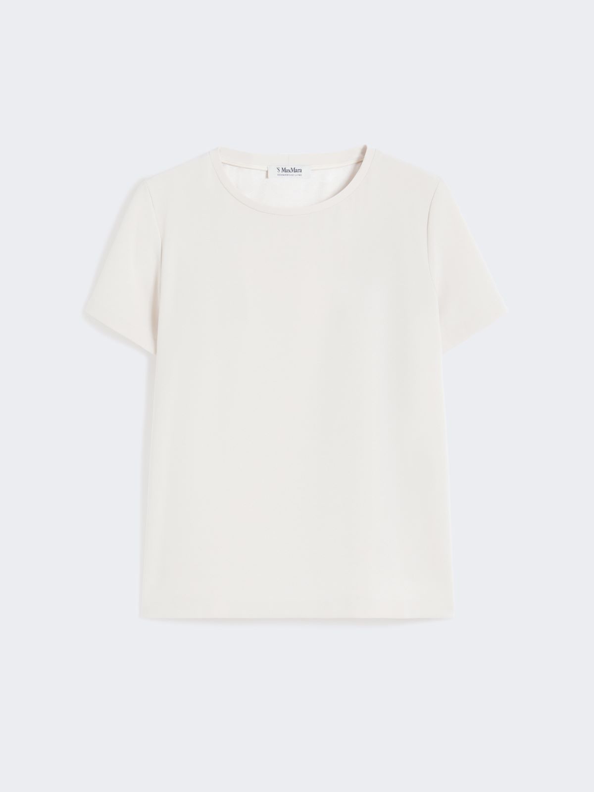 Satin T-shirt - NATURAL - Max Mara - 9