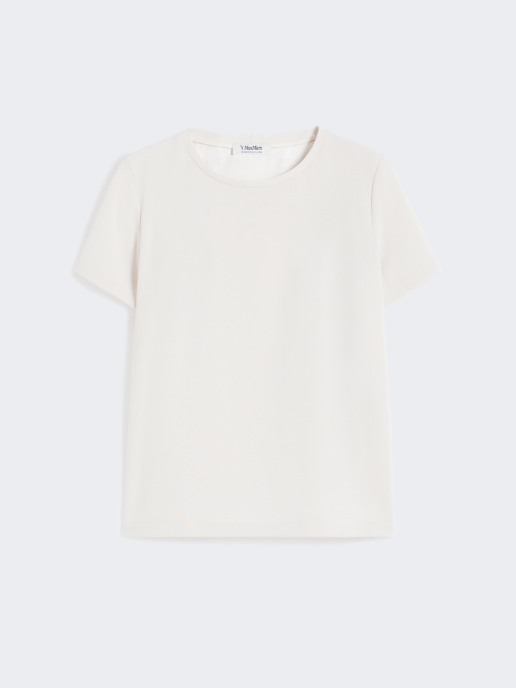 Satin T-shirt - NATURAL - Max Mara