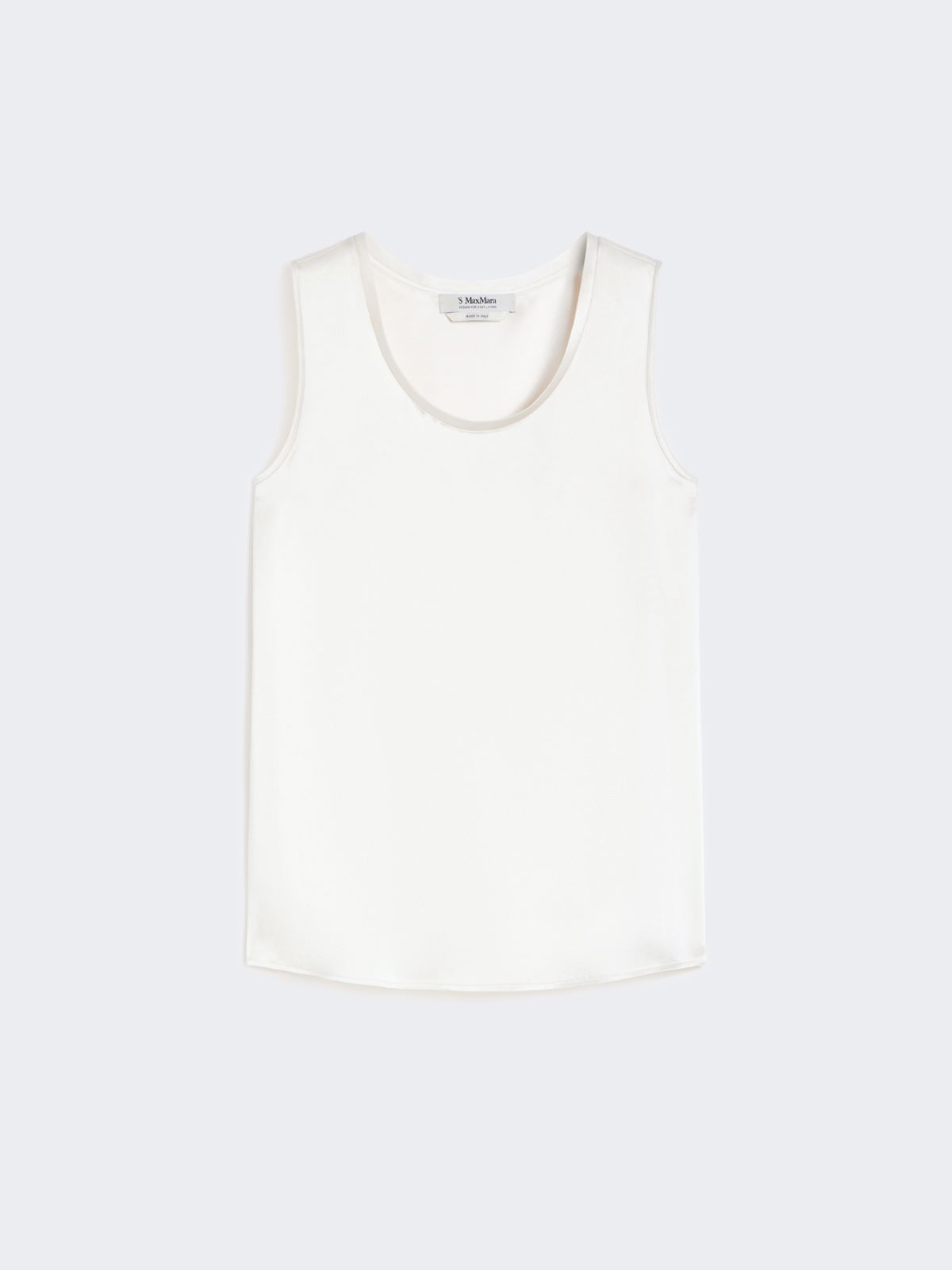 Satin top - IVORY - Max Mara - 4